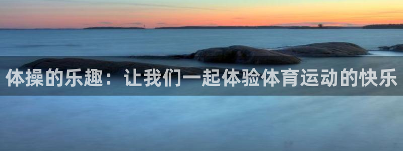 678体育app：体操的乐趣：让我们一起体验体育运动的快乐